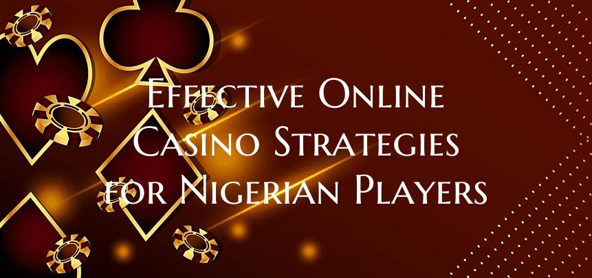 Effective Online Casino Stra...